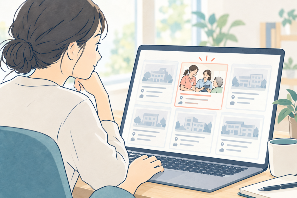 「患者さん向けの魅力」と「求職者向けの魅力」は別物です